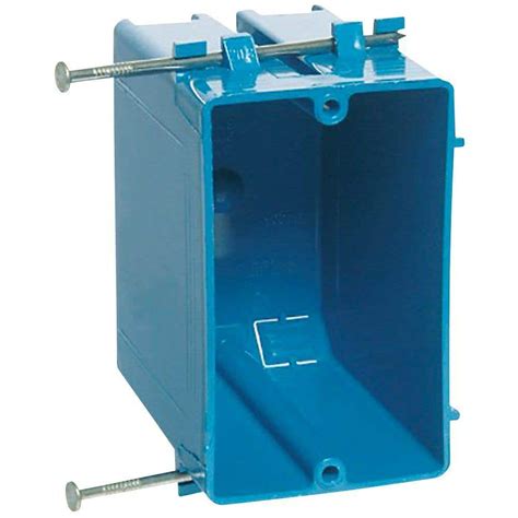 standard single gang junction box|single gang new work box.